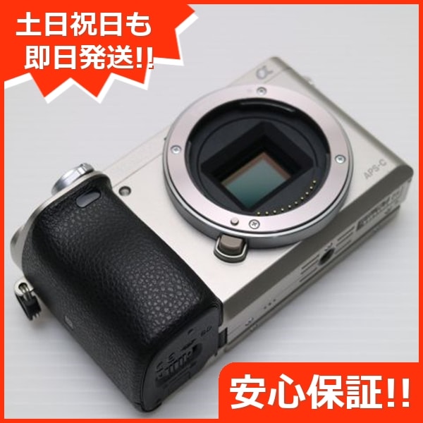 美品 α6000 ILCE-6000 ボディ シルバー 178