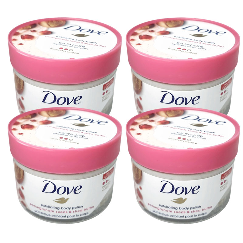 ポメグラネートシード＆シアバタースクラブ298g4個