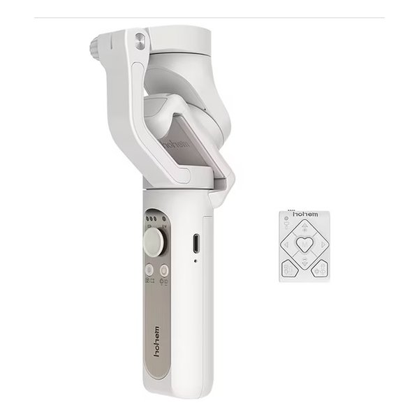 スマートフォン用3軸ジンバル 折りたたみ式 ワイヤレスリモコン付 ホワイト ISTEADYX2WHITE