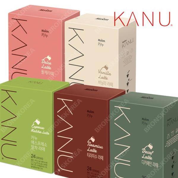 カヌー ドルチェラテ 24T＋バニラ＋ティラミス＋抹茶＋デカフェラテ 30T (贈呈品なくなり次第贈呈終了)