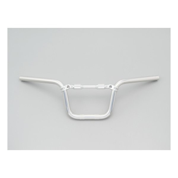 バーハンドル アルミ ライドバー セミアップＴype シルバー モンキー系用 D65665