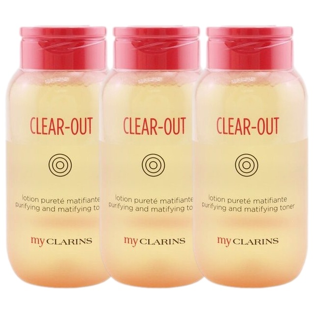 クラランス マイクラランス クリア アウト ピュリファイング トナー 200ml×3 【お得！】3個セット