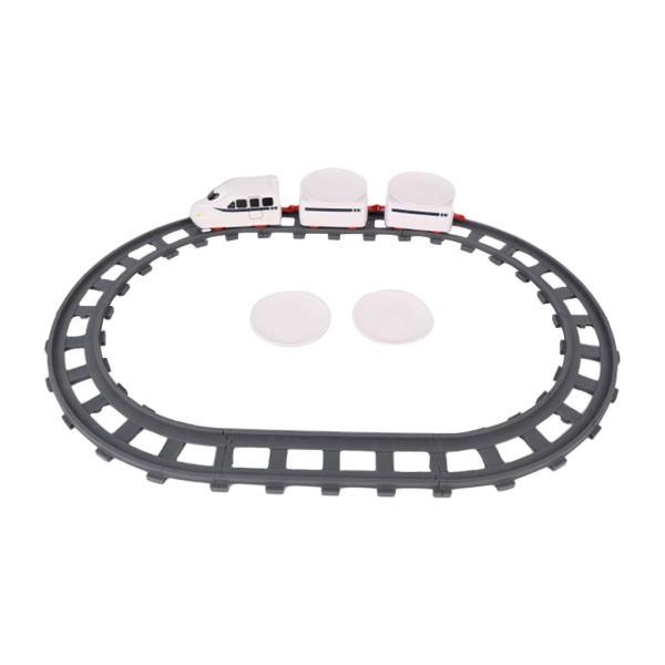 1セット1:3トラック列車鉄道模型子供食品列車セットシミュレーション列車モデル少年少女のため