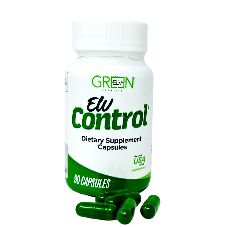 Elv Control Capsules by Green Elv Nutrition Tejocote Root Capsules - 90日分供給