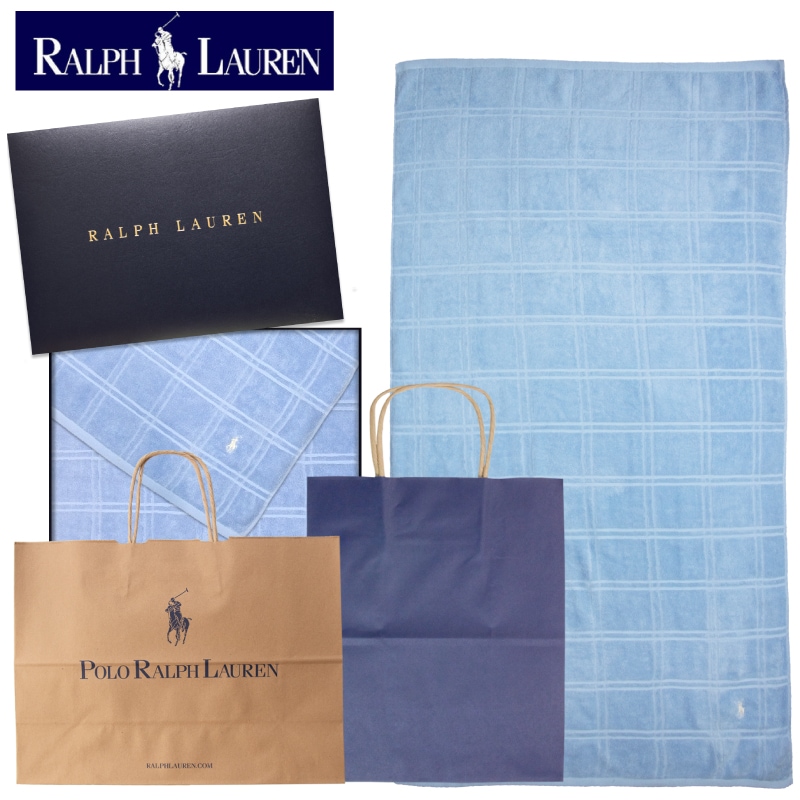 ラルフローレン　バスタオル　ギフトセット　誕生日 内祝 結婚祝 出産祝 出産内祝 記念日 新築祝 引越祝 退職祝 還暦祝 クリスマス 御歳暮 景品 賞品 香典返し プレゼント R