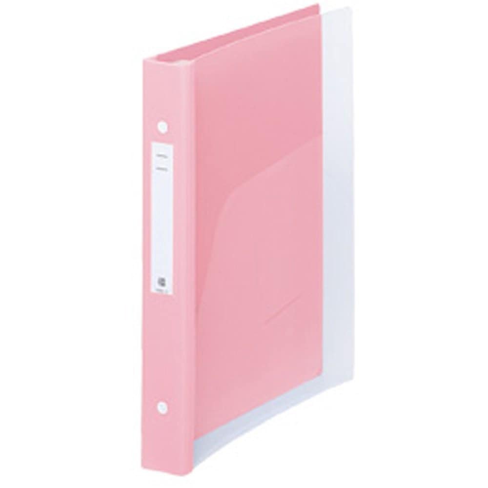 （まとめ買い）メディカルサポートブック クリヤー A4S ピンク HB687-5 [x3]