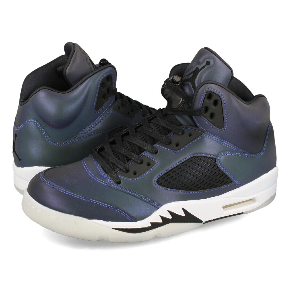 WMNS AIR JORDAN 5 RETRO IRIDESCENT OIL GREY/BLACK/WHITE