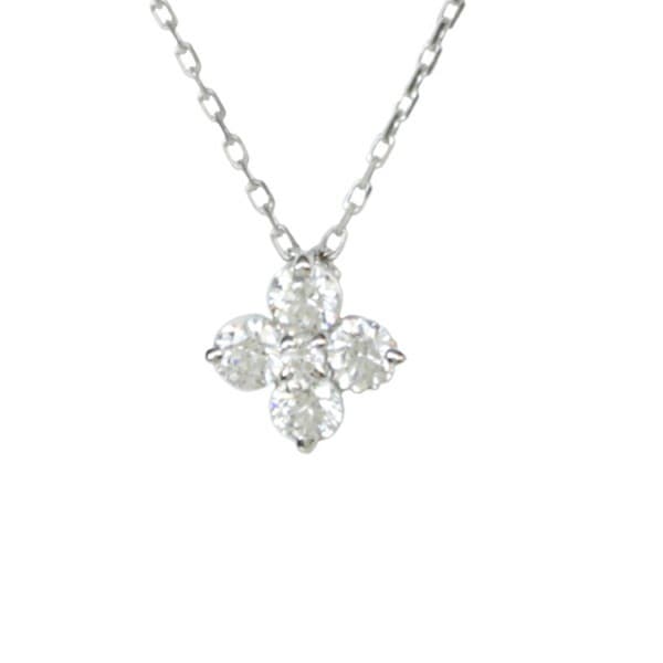 正規紙袋＆箱付 ネックレス レディース フラワーモチーフ シルバー ジュエリー アクセサリー ペンダ 11,780円