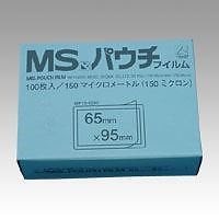 （まとめ買い）明光商会 MSパウチフィルム 定期券用 MP15-6595 00021067 [x3]