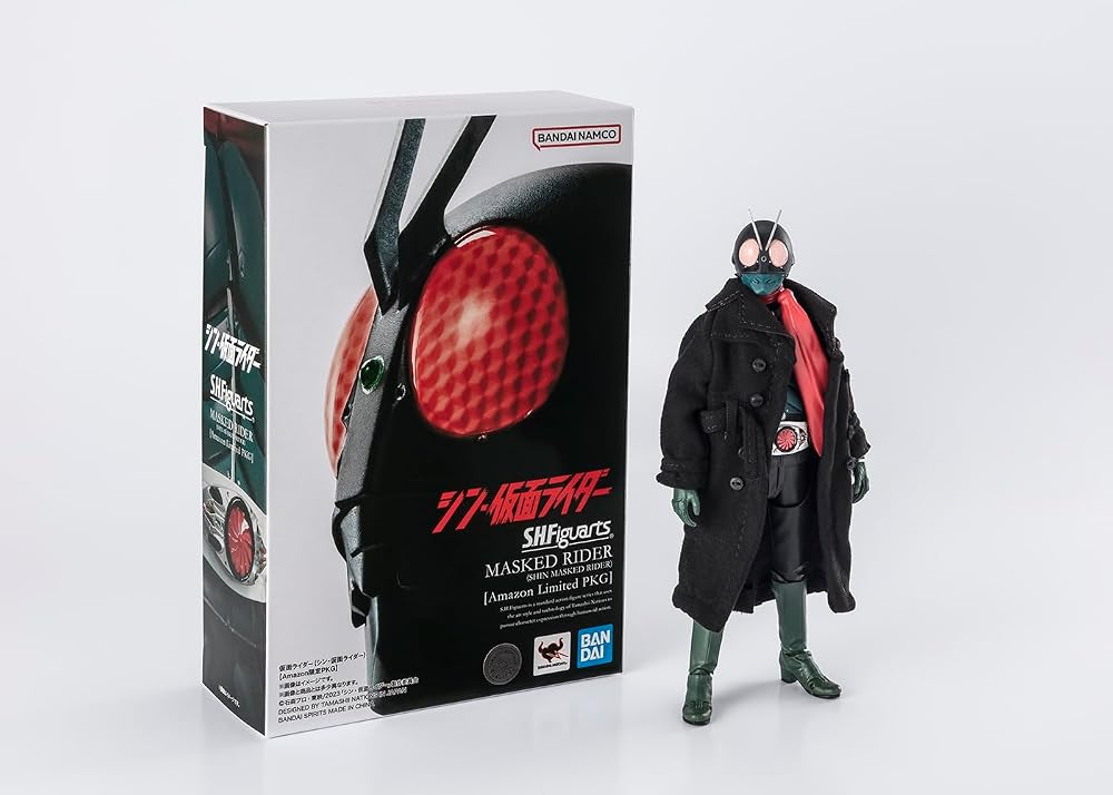 S.H.Figuarts 仮面ライダー(シン・仮面ライダー) 【Amazon限定PKG】 TAMASHII NATIONS　S.H.フィギュアーツ
