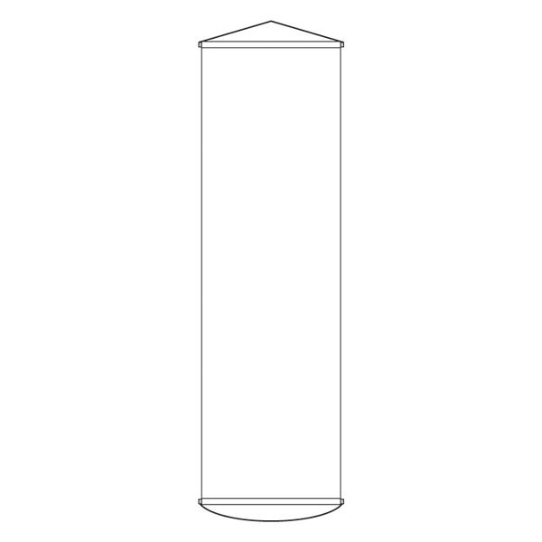 懸垂幕 幕100（白）
