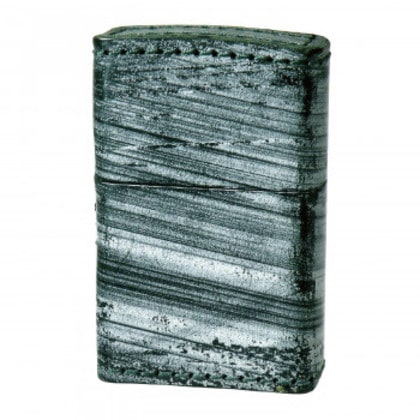 ZIPPO 革巻 ブライドルレザー グリーン