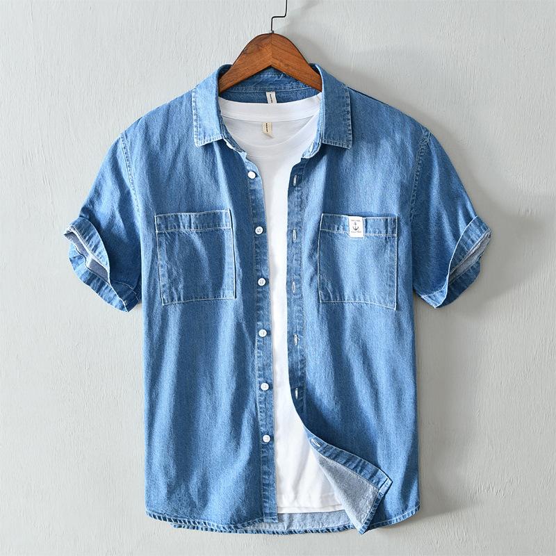 【急速出荷】シャツ メンズ メンズシャツ メンズ 半袖シャツ ワークシャツ 夏服 半袖 メンズ服