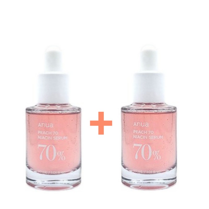 桃70％ナイアシンセラム, 30ml, 1+1