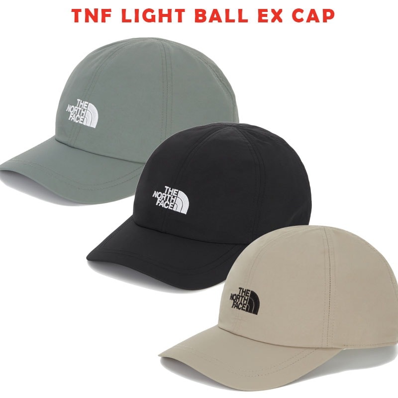韓国正規品保証 関税負担なしNE3CR15A TNF LIGHT BALL EX CAP デイリー 基本 着装 男子 女子 人気 韓国 ファッション 男女共用 アウトドア