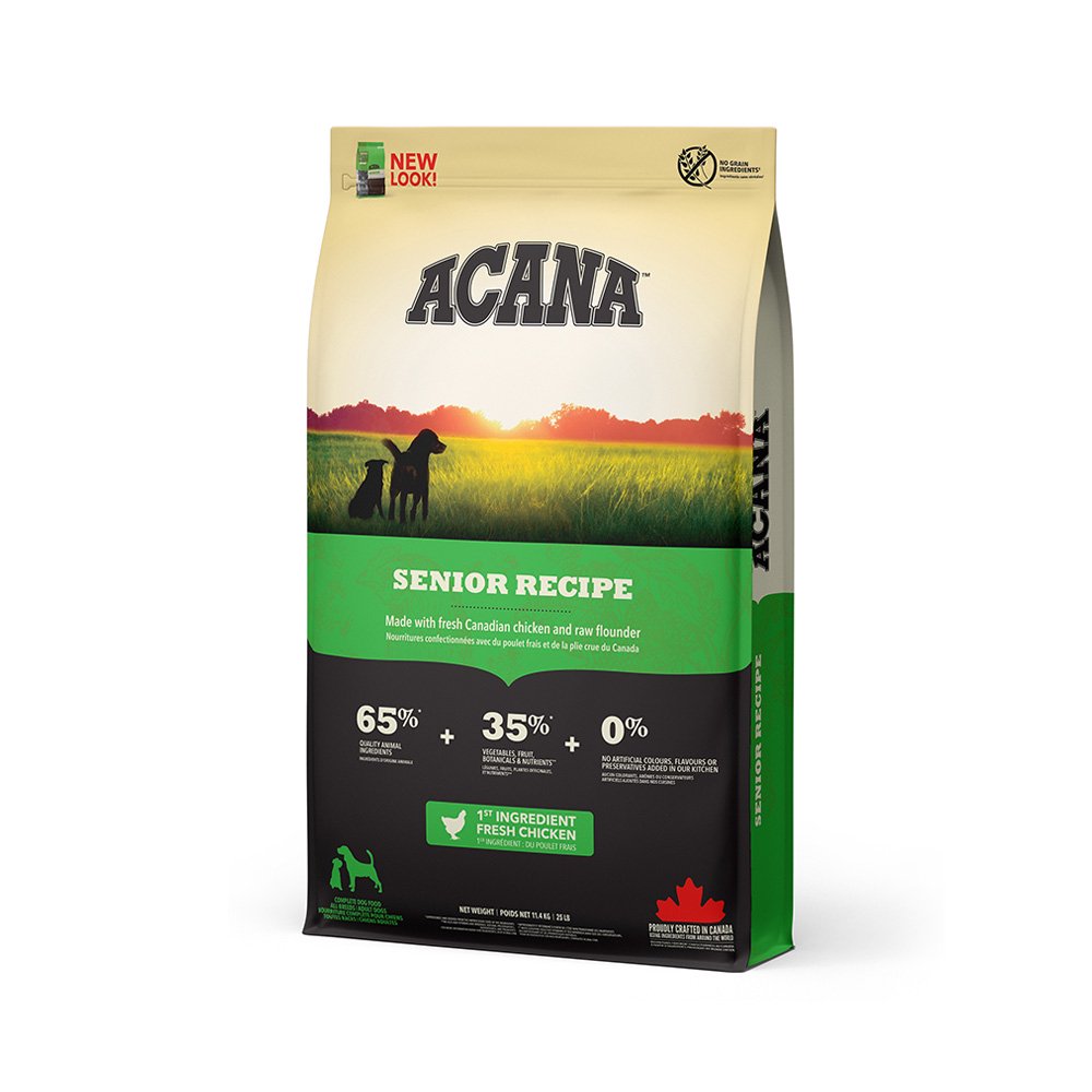 ドッグフード　シニアレシピ　１１．４ｋｇ　正規品　ＡＣＡＮＡ　ＣＲＣ45―02―05―10―10