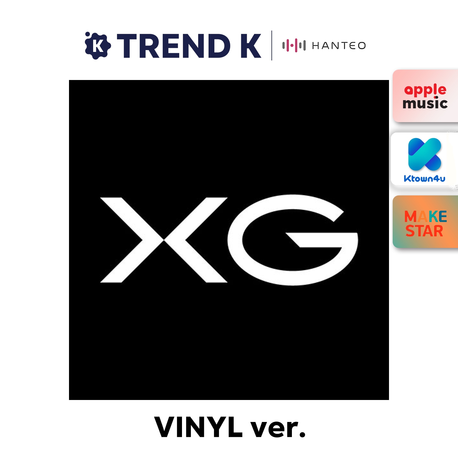 [当店特典/Online特典] XG - 1st 正規アルバム (VINYL ver.) 韓国盤
