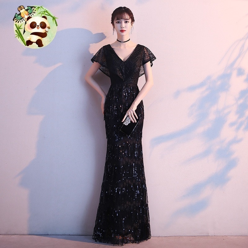 韓国ワンピースドレス 結婚式 OL正式な場合礼装 ドレス パーティー キャバ 大人 同窓会 披露宴 卒業式 パーティードレス