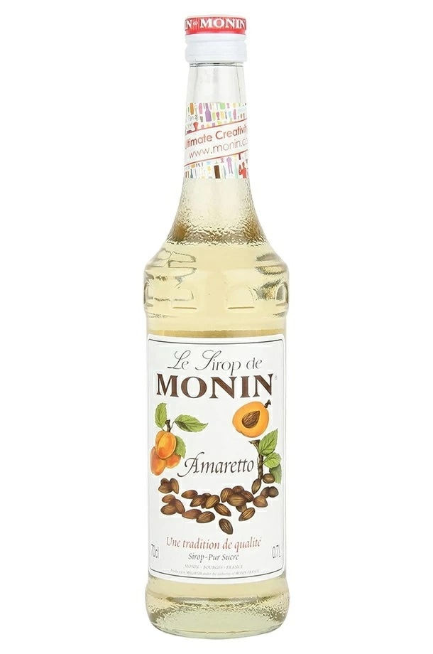 【送料無料】MONIN モナン アマレット シロップ 700ml12本【ご注文は12本まで同梱可能】ノンアルコール シロップ