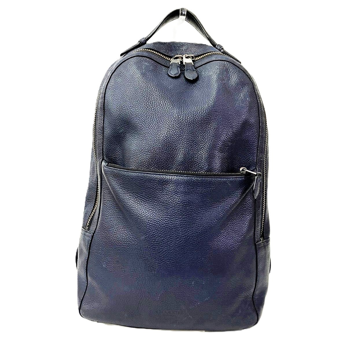 コーチ ソフト バックパック メトロポリタン リュック・デイパック レザー 72306 メンズ 中古