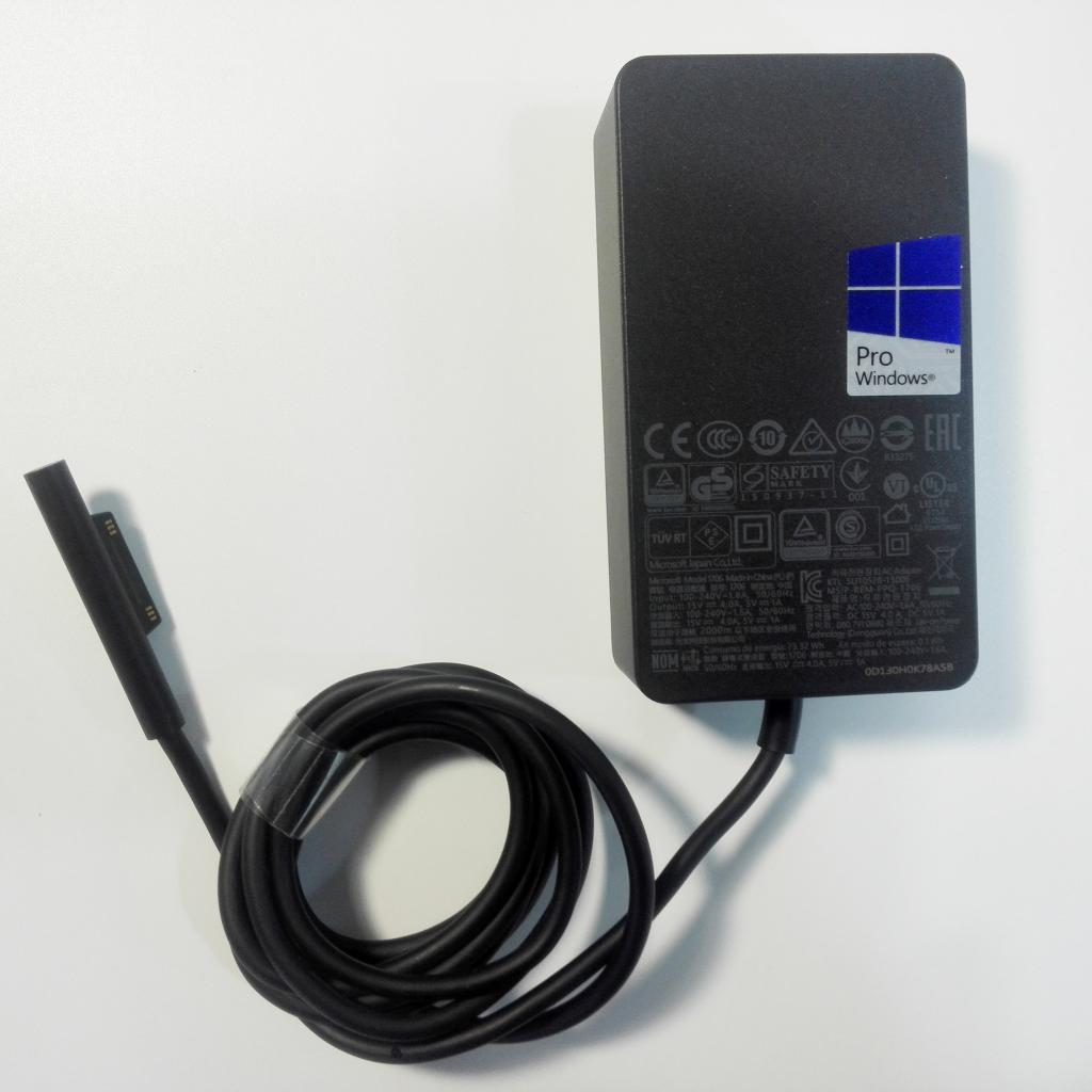Microsoft Surface book 用ACアダプター 65W 15V 1760 4Aプラグ