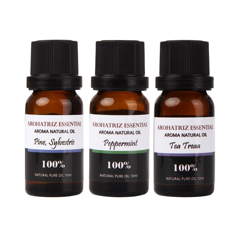 アロハトリーズ エッセンシャルオイルパイン+ペパーミント+ティーツリー10ml1セット