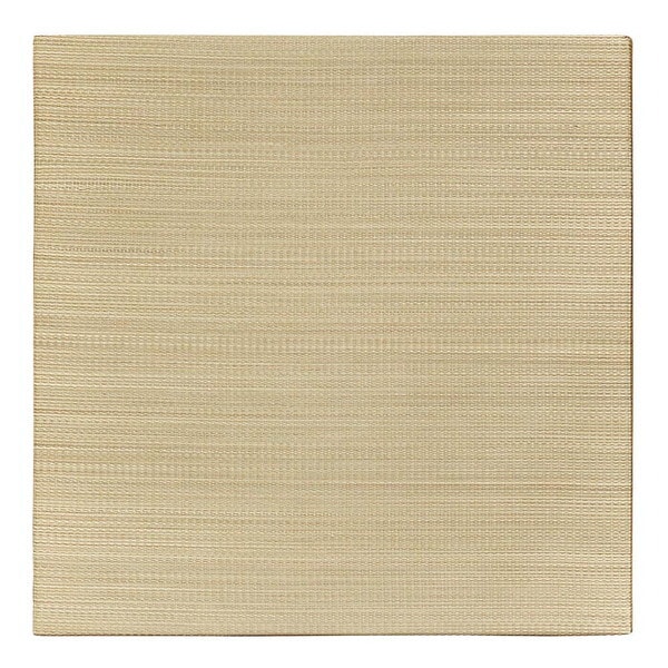 159054755 カラーの選べる軽量置き畳 紗彩 同色9枚組 65×65×2.5 ナチュラル メーカー直送