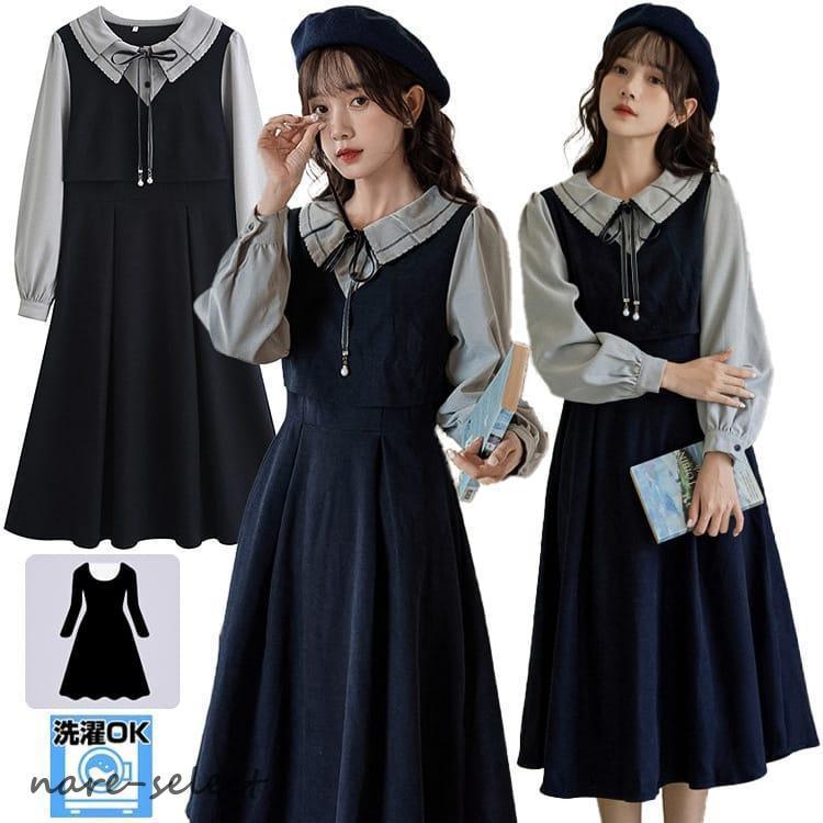 スーツ ワンピース 長袖 スーツ レディース フォーマル 制服 大人 入学式 高校生 結婚式 学生 女子 韓国風 入学スーツ フォーマル 入学式 卒業式 仕事 通勤 通学