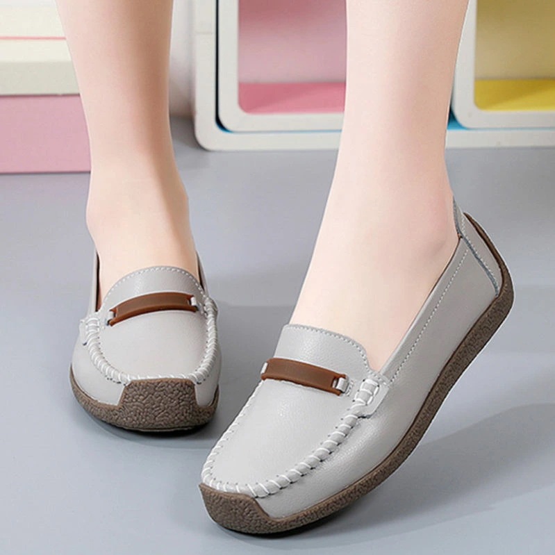 1000円OFFクーポン レディースシューズ モカシン ナースシューズ ママ靴 ウェッジソール パンプス ウォーキングシューズ 通勤 軽量 疲れにくい 長時間立ち仕事 大きいサイズ 履きやすい コンフ 10,080円