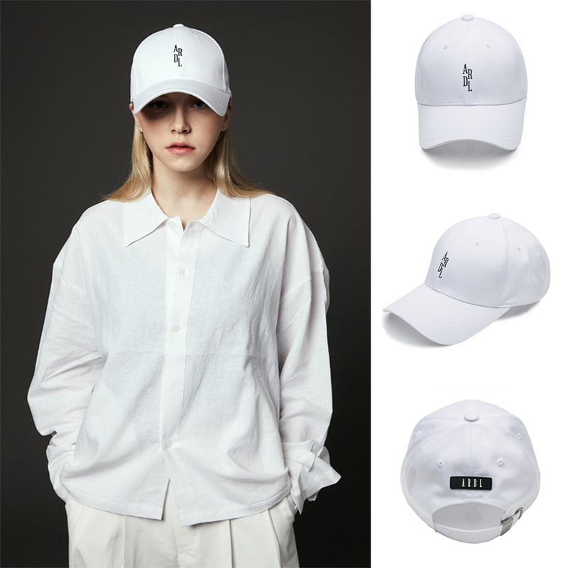 縦刺繍 BALL CAP WHITE