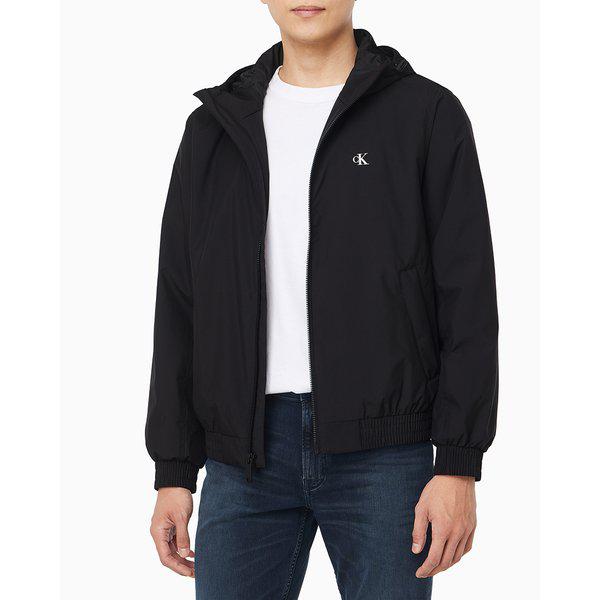 男性フード付きリップストップハリントンジャケット(4RE516G)