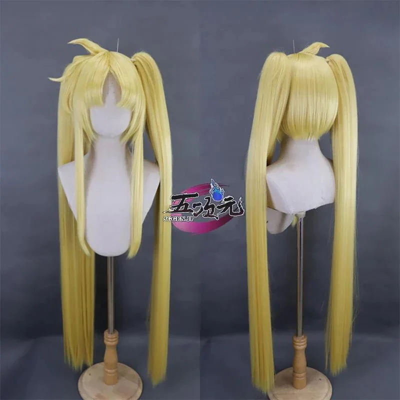 【予約商品】2026新作 Insでも話題に 五次元　魔法少女リリカルなのは　コスプレ　フェイト・テスタロッサ　ウィッグ