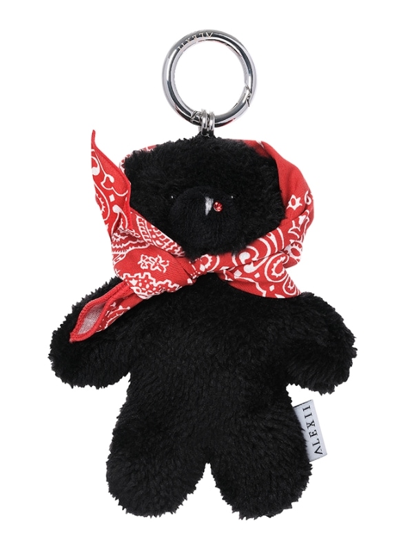 【ALEXII】(韓国人気) YA-ONG BEAR BLACK KEY RING キーホルダー ALEXII】(韓国人気) YA-ONG BEAR BLACK KEY RING キーホルダー