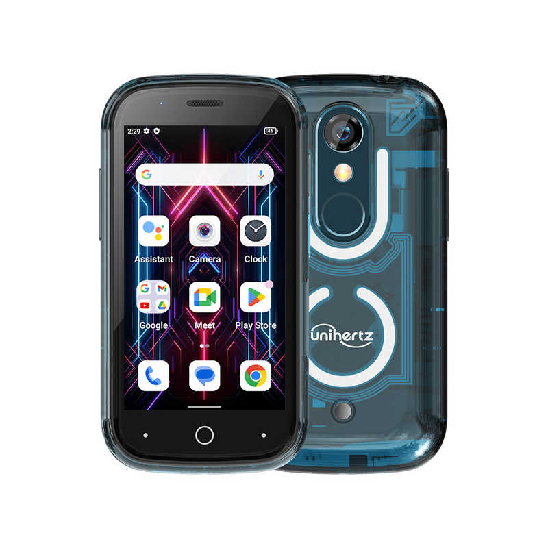 UNIHERTZ　SIMフリースマートフォン Jelly Star / Helio G99 / 3.0インチ 8GB+256GB ブルー　JELLY-STAR-BL