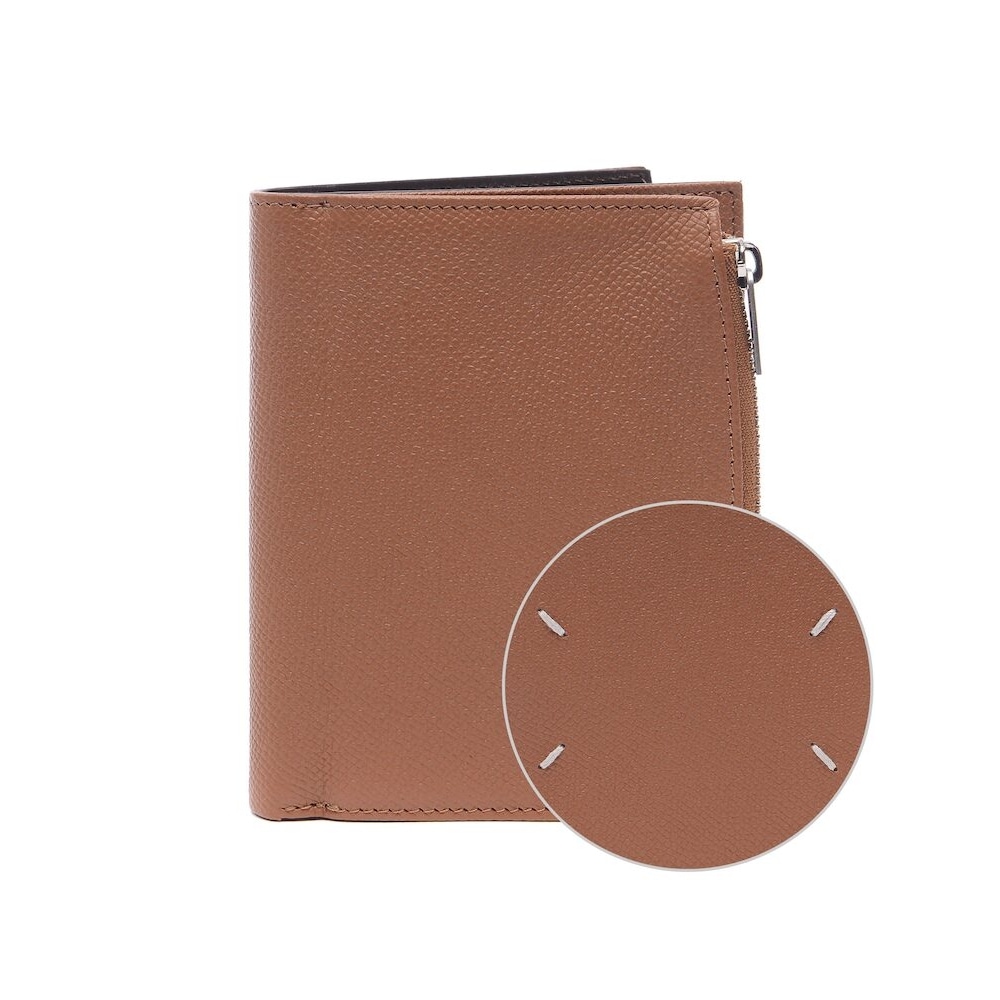 メゾンマルジェラ [メゾンマルジェラ] 21SS メンズステッチ二つ折り財布 (S35UI0437_P0399_H4200_21S) PVOS35UI0437P0399H42000