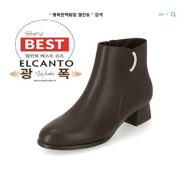 [幸福デパート]MD PICK NO.1 女性ラムスキン デイリーアンクルブーツ 4cm LCWA62 85