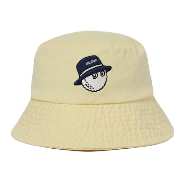 Malbon ホワイト バケットハット malbon golf】コーデのアクセントに
