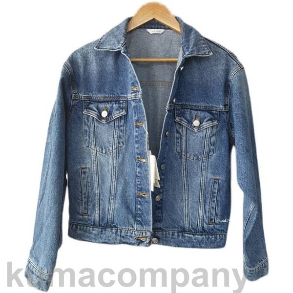デニムジャケット 秋新作 レディース ライトアウター 長袖 ジャンパー アウター ジージャン 切り替え ビッ