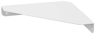 他サイト： コーナーシェルフ 山崎実業 tower タワー 石こうボード壁対応 コーナーシェルフ ホワイトの商品画像