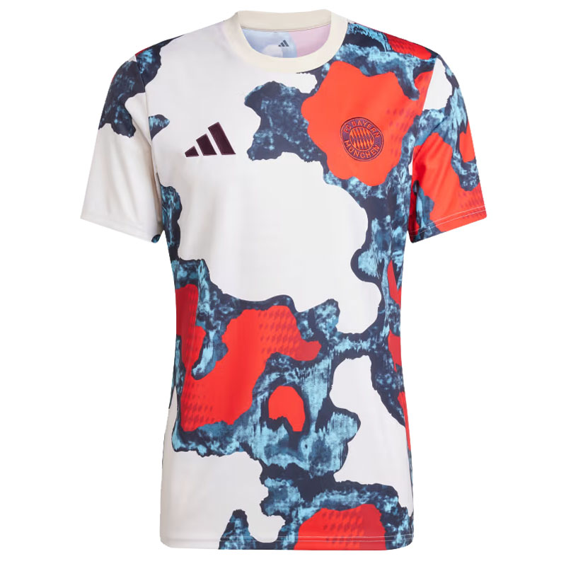 FCバイエルン ミュンヘン プレマッチ ジャージー サッカー ウェア レプリカ 25SS(KWF68-JE6776)