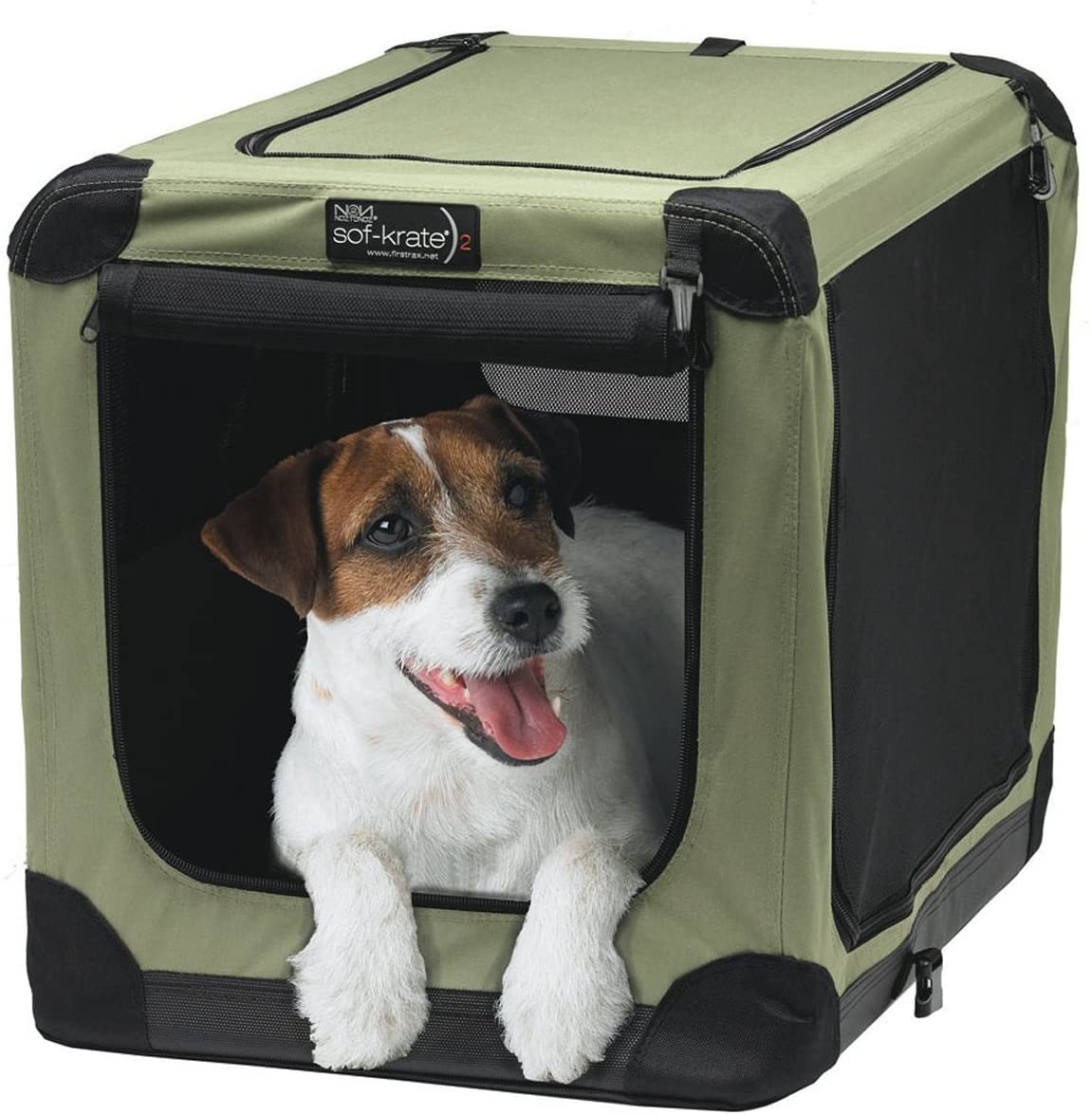 Tetra ファーストラックス (FIRSTRAX) ソフクレート n2 M サイズ ペット用クレート初の防災製品等推奨品の認証 コンパクトで簡単に組み立て ペットの抜け毛が周りに飛び散らない細かいメ 6,585円