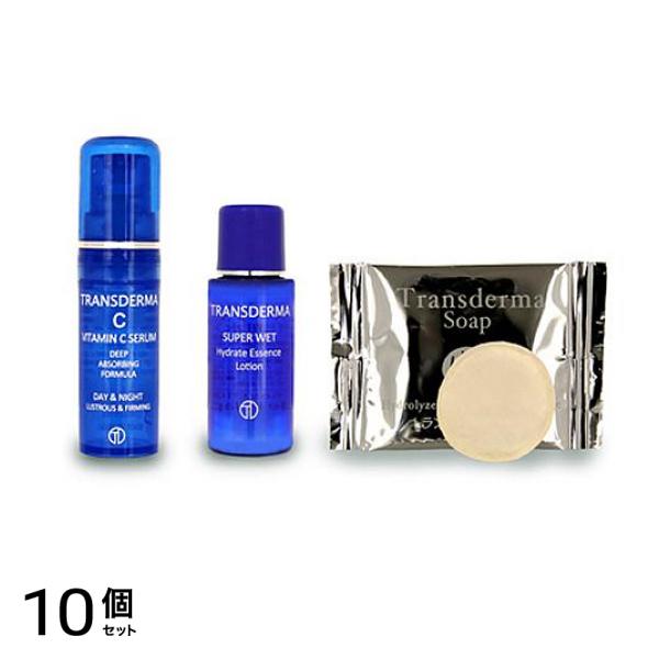 トランスダーマ C スターターキット 4mL ((美容液 4ml+化粧水 10ml+石けん 5g)) 10個セット