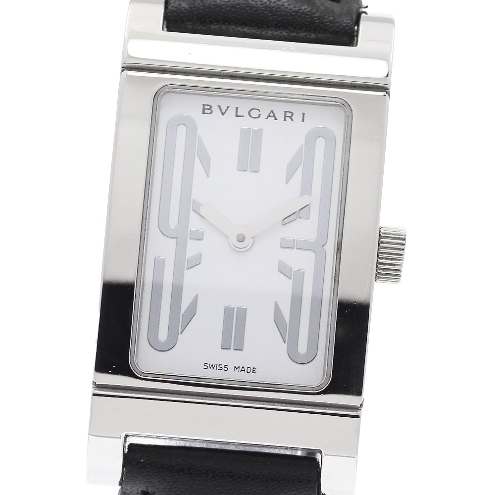 ブルガリ BVLGARI RT39S レッタンゴロ クォーツ レディース _953521【中古】