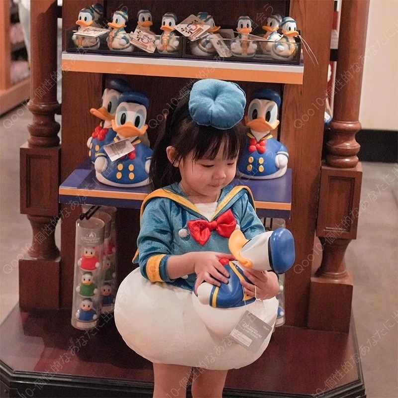 【オマケ付き】【急速出荷】インナーレギンス無料プレゼント ドナルドダック コスプレ衣装 ハロウィン コスプレ コスチューム サロペット 仮装 変装 子供用 キッズ 女の子 秋冬 イベント 仮装 余興