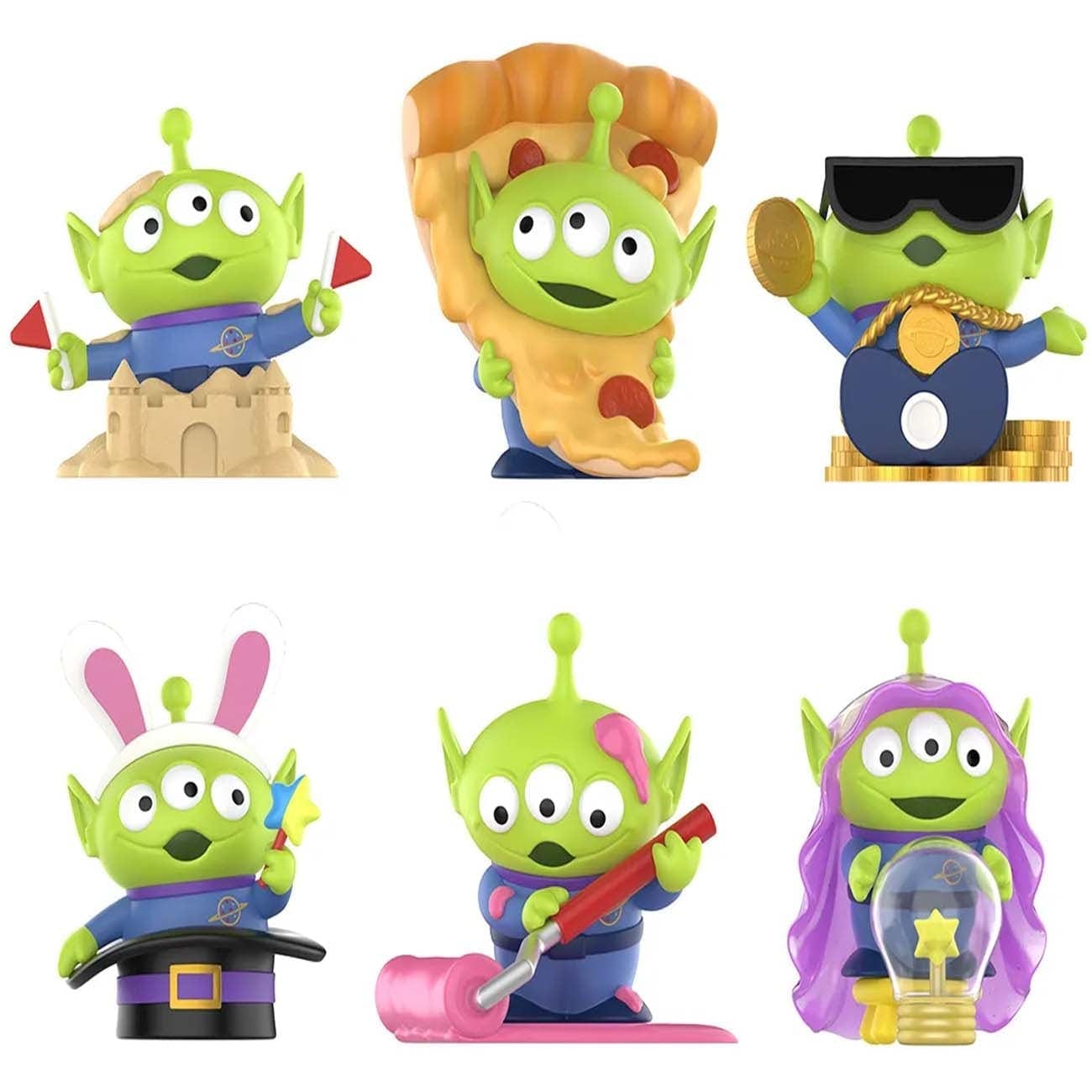 公式正規品POPMART ディズニー ピクサー エイリアン イマーシブエクスペリエンスシリーズ キャラクターモデル ガチャポン ブラインドボックス