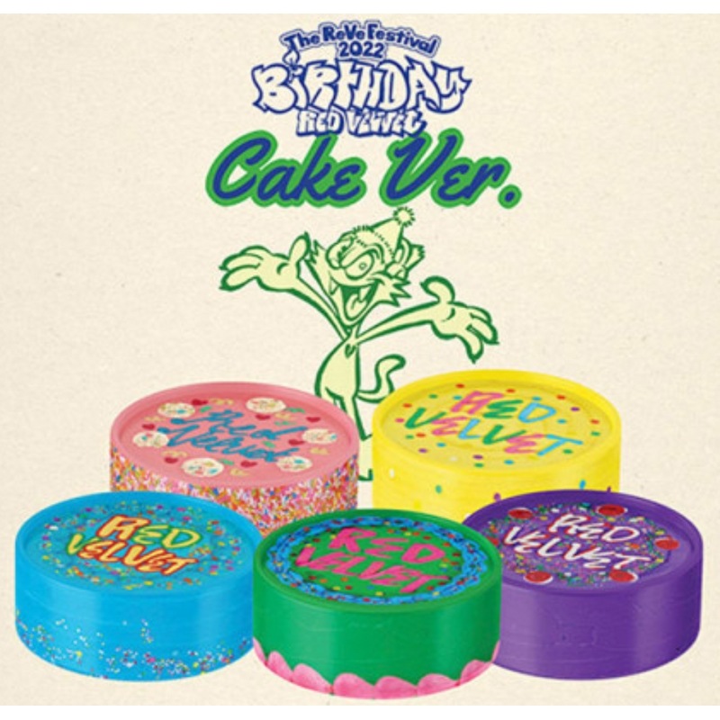 [未開封新品] [5種セット] レッドベルベット Red velvet バルスデー Birthday album The ReVe Festival 2022 Cake ver.