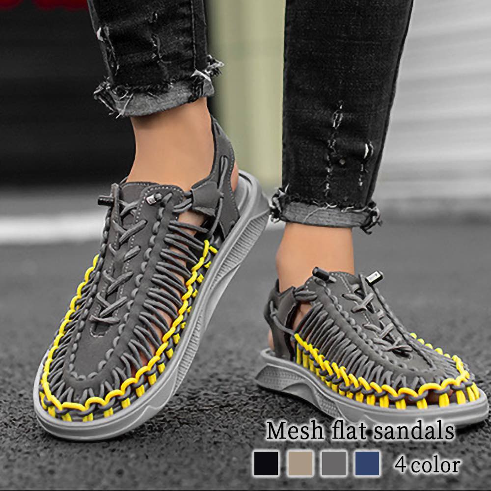 サンダル メンズ メッシュフラットサンダル 秋 スリッパ スポーツサンダル ビーチサンダル ブランド オフィス レザー シャワーサンダル 安い 夏 おしゃれ 春 冬 白 スリッポン サボサンダル 大人