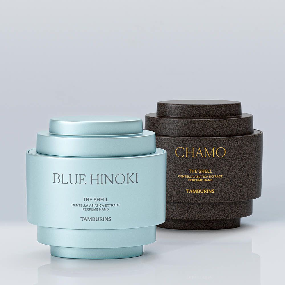 1+1 パフューム ハンドクリーム ミニデュオセット CHAMO+VEIN