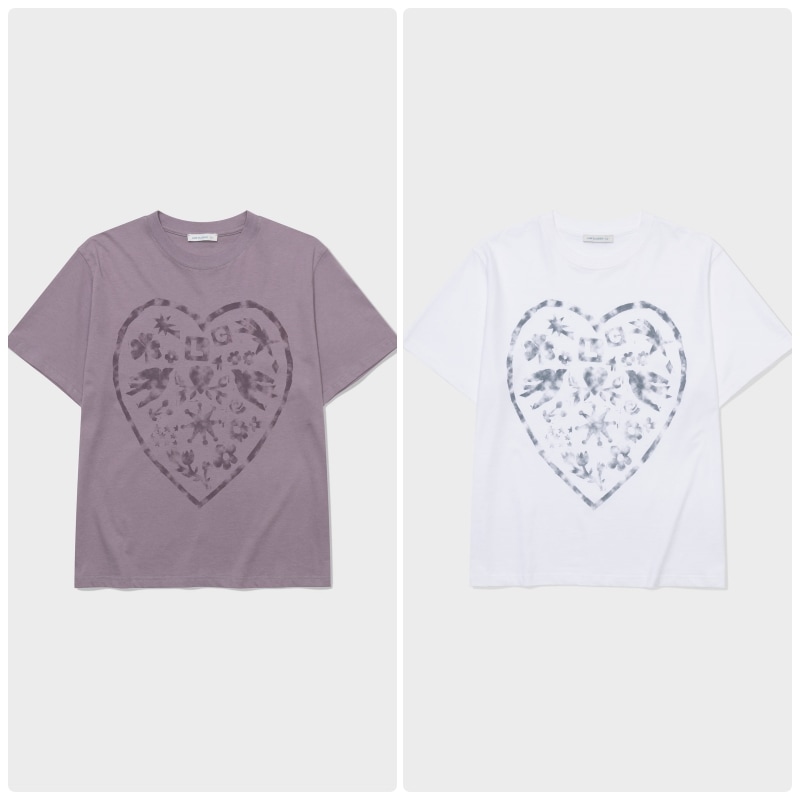 【LOW CLASSIC】 25FW Lc STAMP T-SHIRT : 2COLORS
