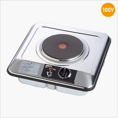 調理器具 サンカコウギョウ SPH-131ATD ビルトインプレートヒーター 1口 上面操作